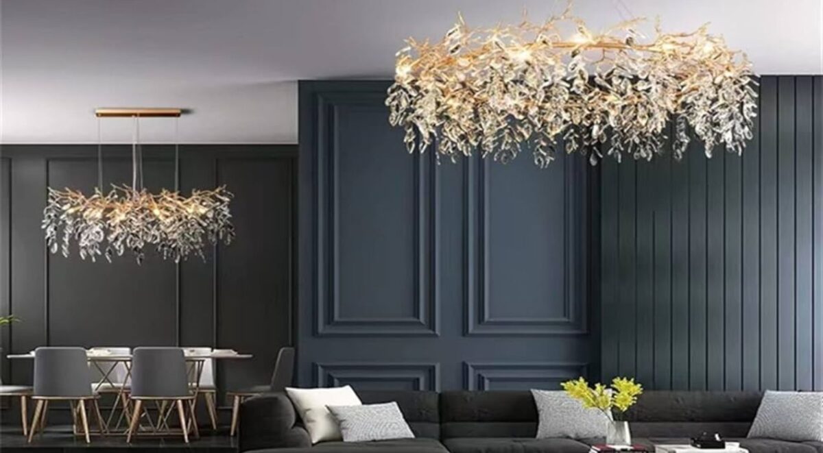 طرق اختيار ثريا ليد لإضاءة حدائقك من متجر انارة بلاك لايت